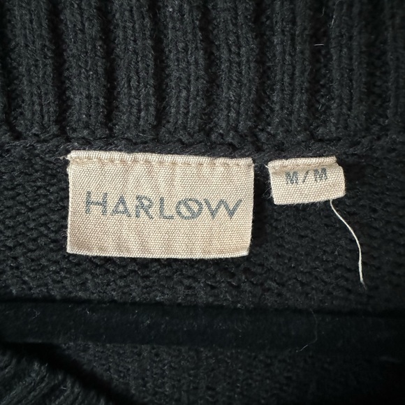 Harlow black and rainbow V neck sweater. 🌈 - Picture 3 of 3